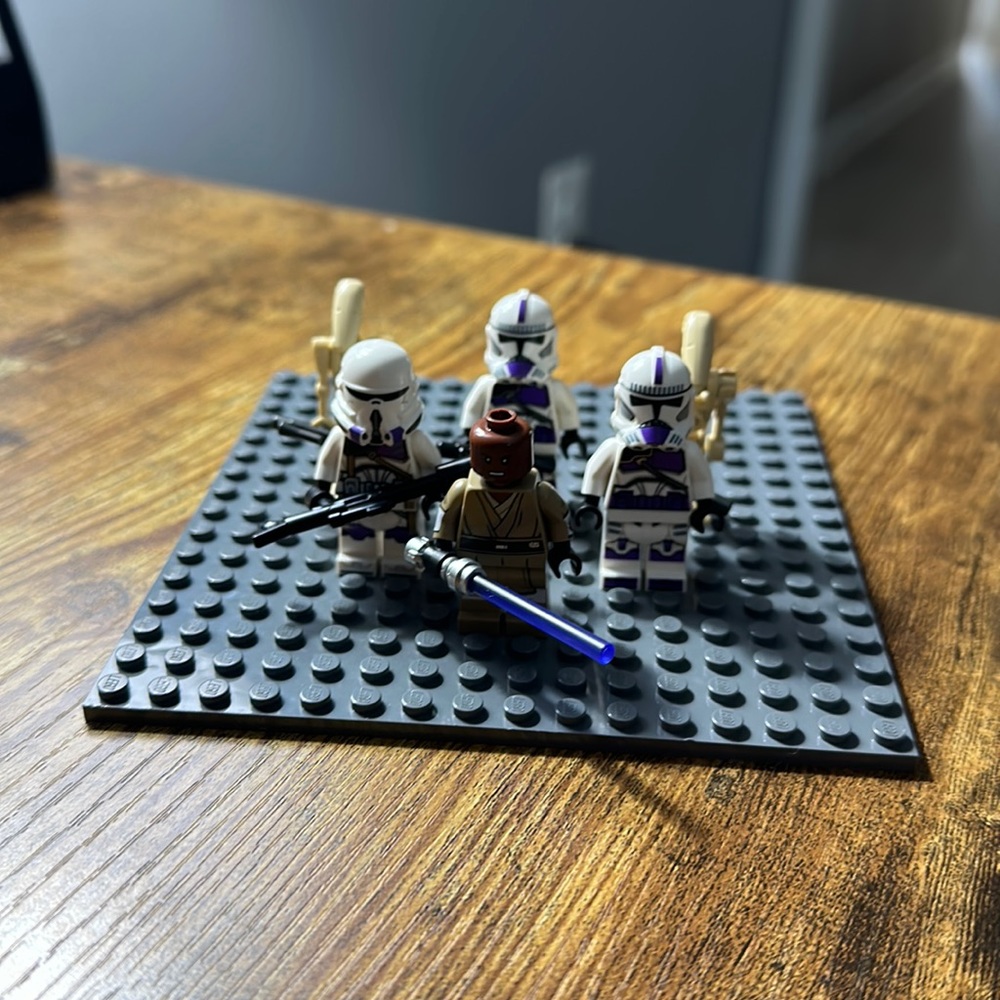 187th Legion clone troopers lot. Including Mace Windu.